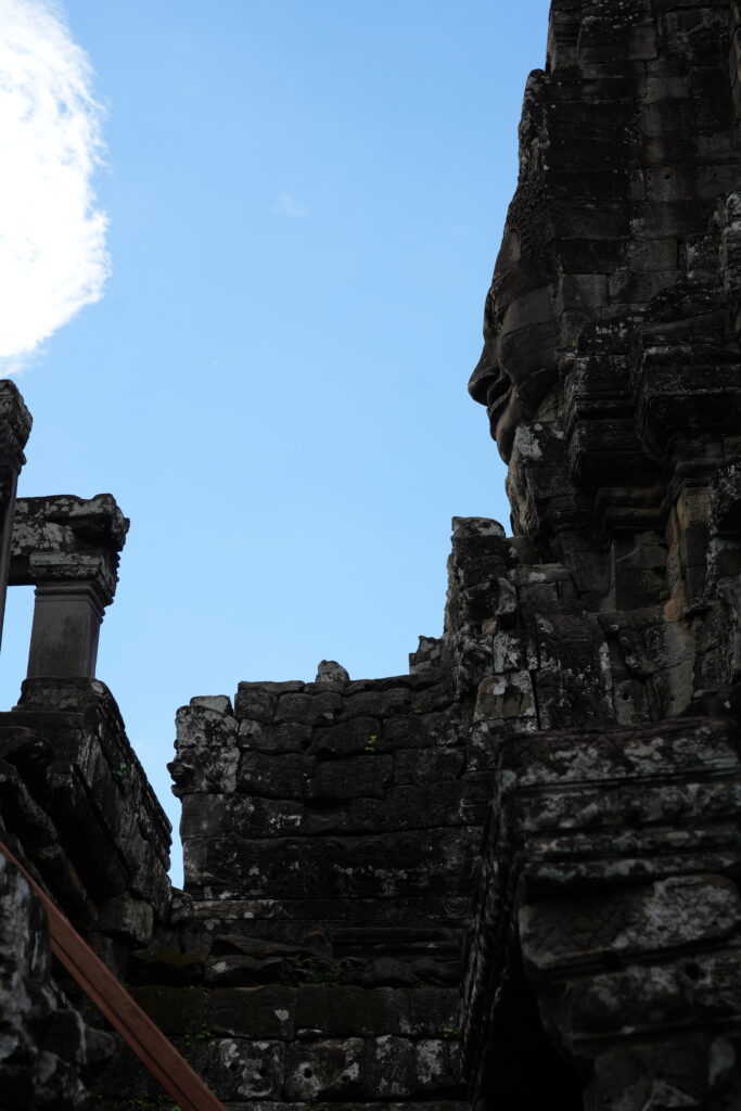 Bayon face tower