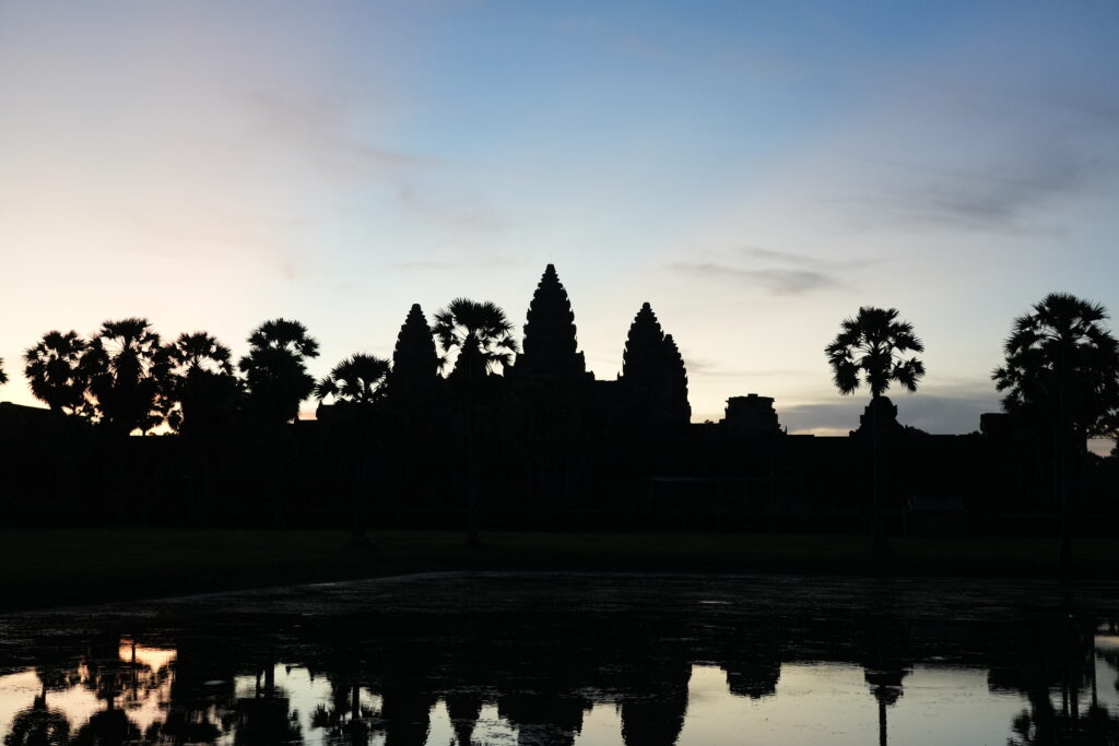 Angkor Wat sunrise reflection