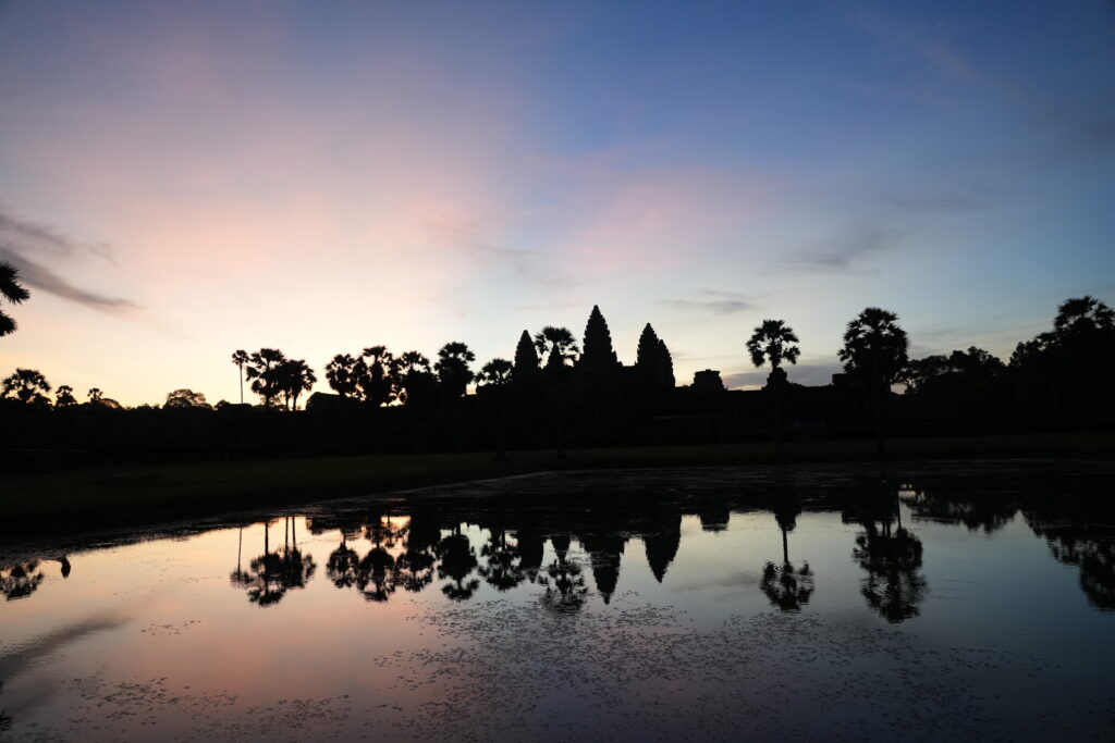 Angkor Wat sunrise reflection