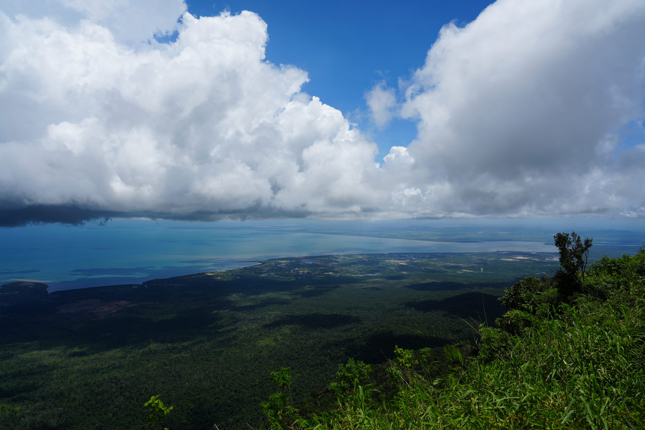 Dark storm shelf over Kep coast